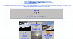 Desktop Screenshot of halesowenweather.co.uk